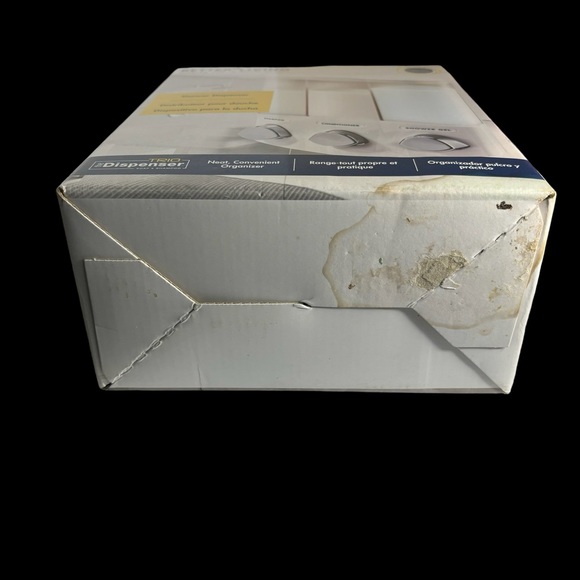 Better Living Shower Trio Dispenser Shampoo Conditioner Shower Gel. Box is 9”x7” - Picture 6 of 8